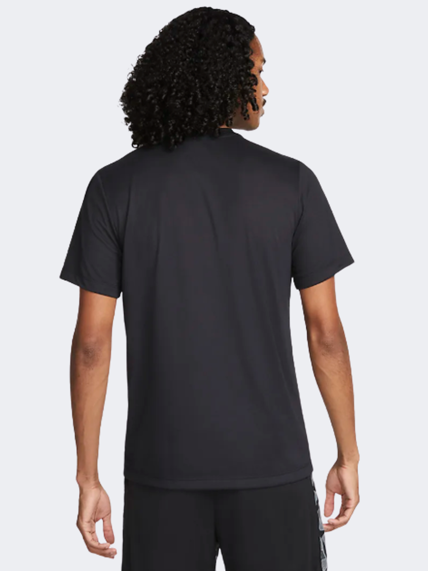 Nike Dri-Fit Training Men T-Shirt Black/Matte Silver