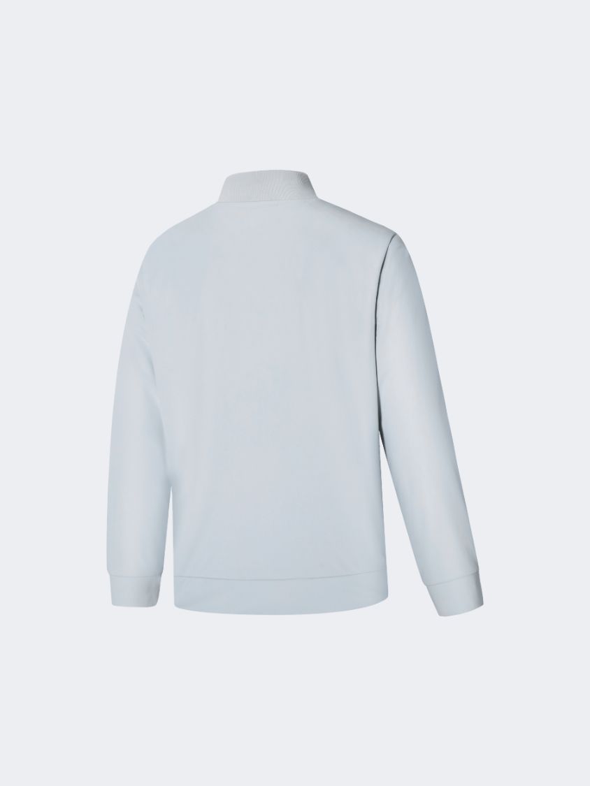 Erke Full Zip  Men Training Sweatshirt Grey