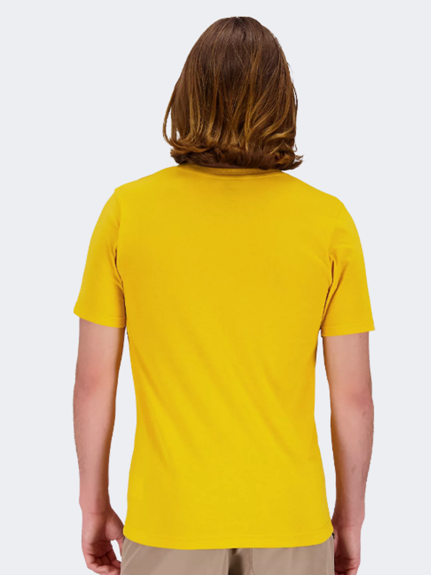 New Balance Sport Core Plus Graphic Men Lifestyle T-Shirt Varsity Gold