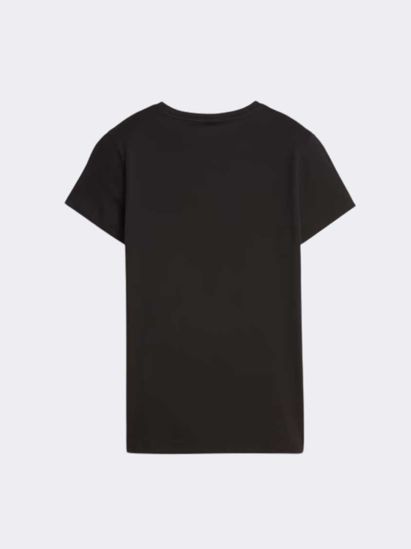 Puma Essential Plus Graphic Women Lifestyle T-Shirt Black