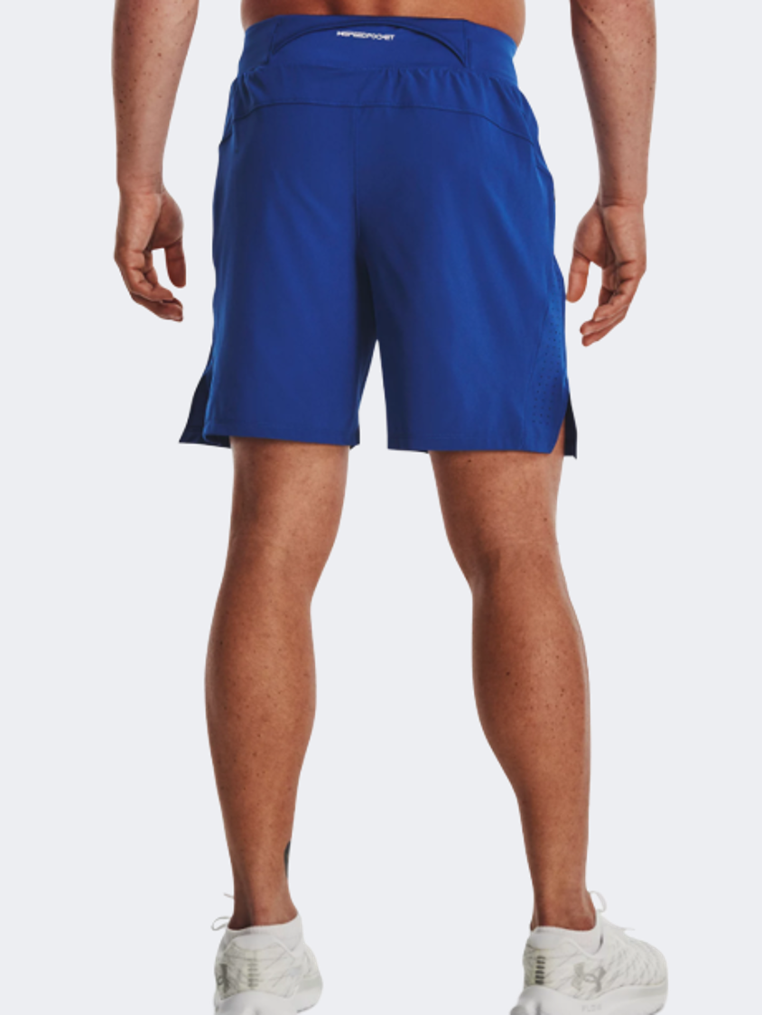 Under Armour Launch Elite 7'' Men Running Short Blue Mirage
