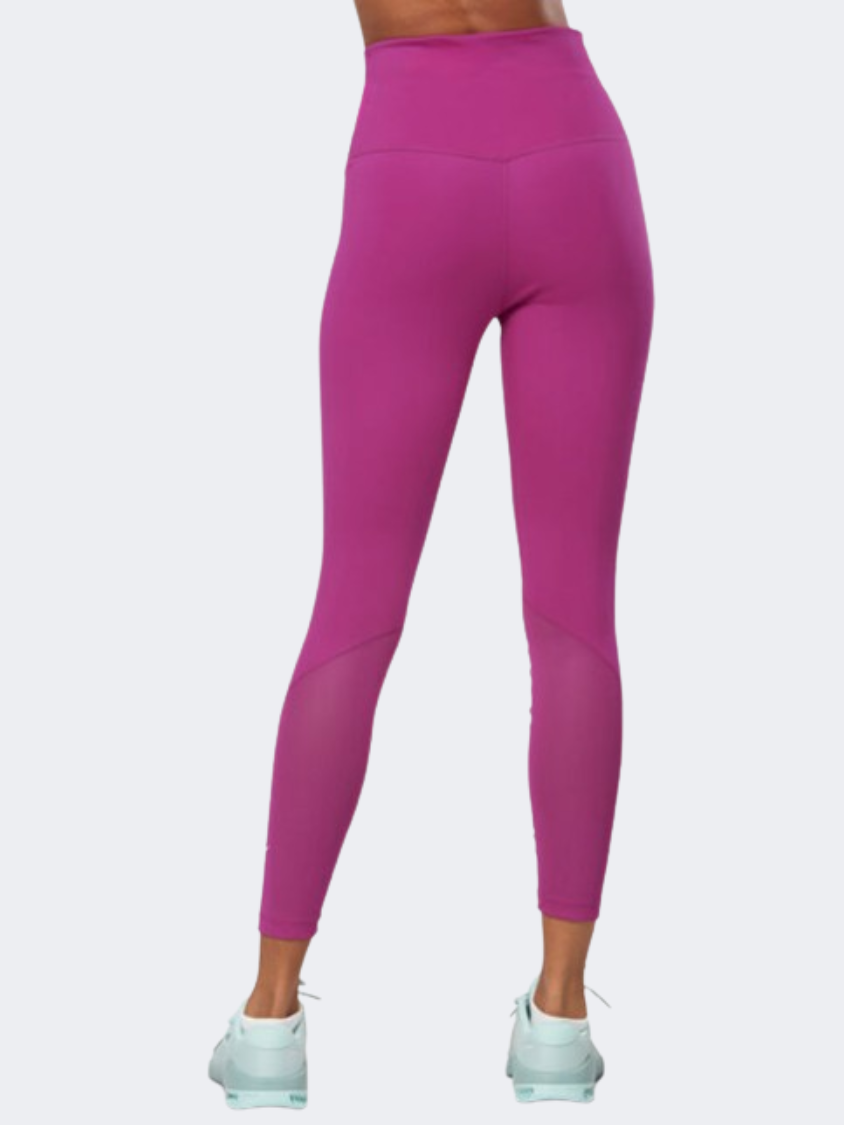 Nike One Dri Fit Women Training Tight Raspberry Pink/White
