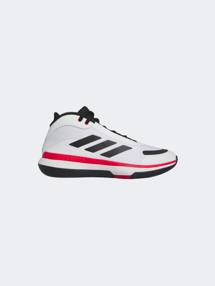 Adidas mens basketball clearance shoes black and white