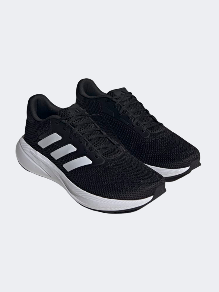 Adidas Response Men Running Shoes Black/White