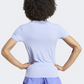 Adidas Adizero Essentials Women Running T-Shirt Blue Spark