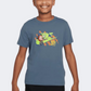 Nike Sportwear Boxy 1 Futura Boys Lifestyle T-Shirt Aegean Storm Blue