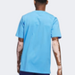 Adidas Blue Summer Logo Hbr Men Basketball T-Shirt Blue Burst