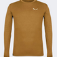 Salewa Puez Mel Dry Men Hiking Long Sleeve Golden Brown Mel