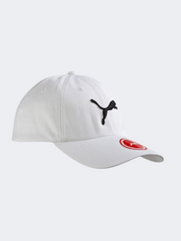 قبعة رجالية لايف ستايل Puma Essential Sporty لون أبيض