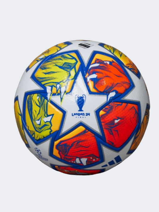 Adidas Uefa Champions League Pro Knockout Unisex Football Ball White/Blue/Orange