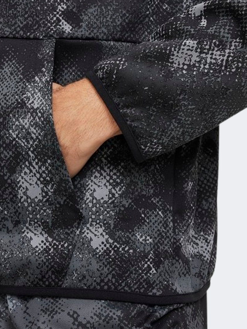 Nike Therma Fit Camo Men Training Hoody Black