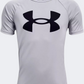 Under Armour Tech Big Logo Boys Training T-Shirt Gray/Black