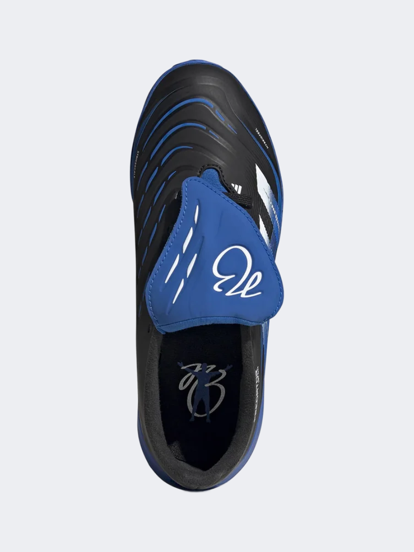 أحذية كرة القدم للأطفال Adidas Predator League Ft لون أزرق متوهج