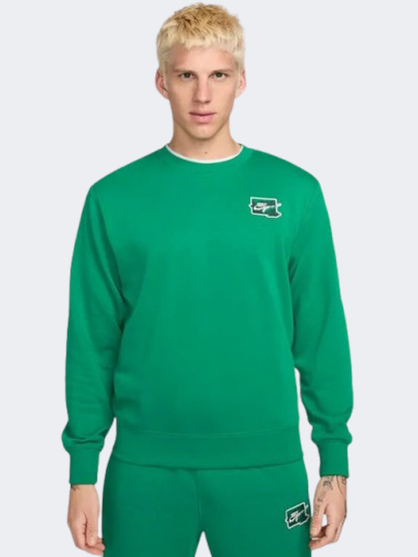 Nike Club Men Lifestyle Sweatshirt Bolt Malachite/Sail