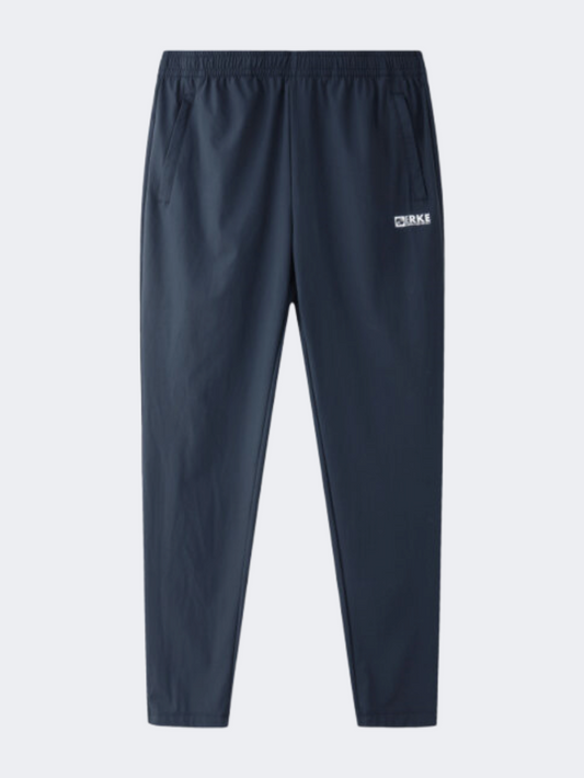 Erke Knitted Men Tennis Pant Dark Blue