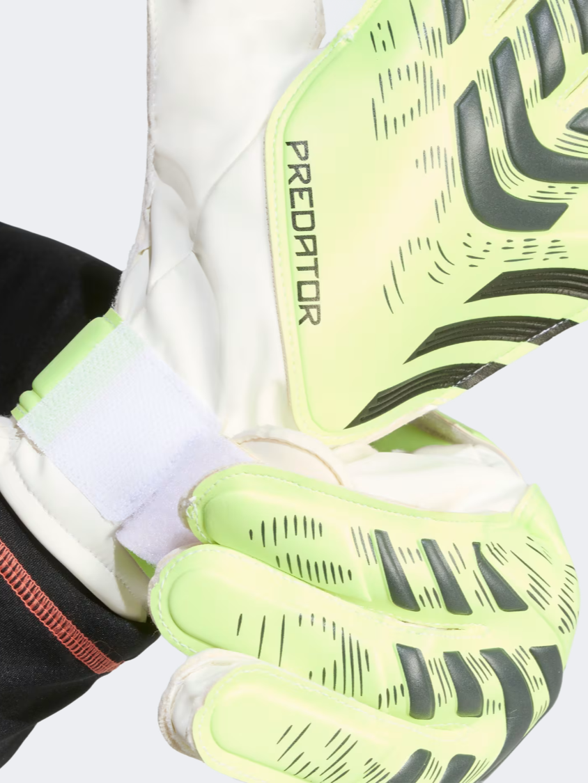 Adidas Predator Training Goalkeeper Unisex Football Gloves Lemon/White/Black