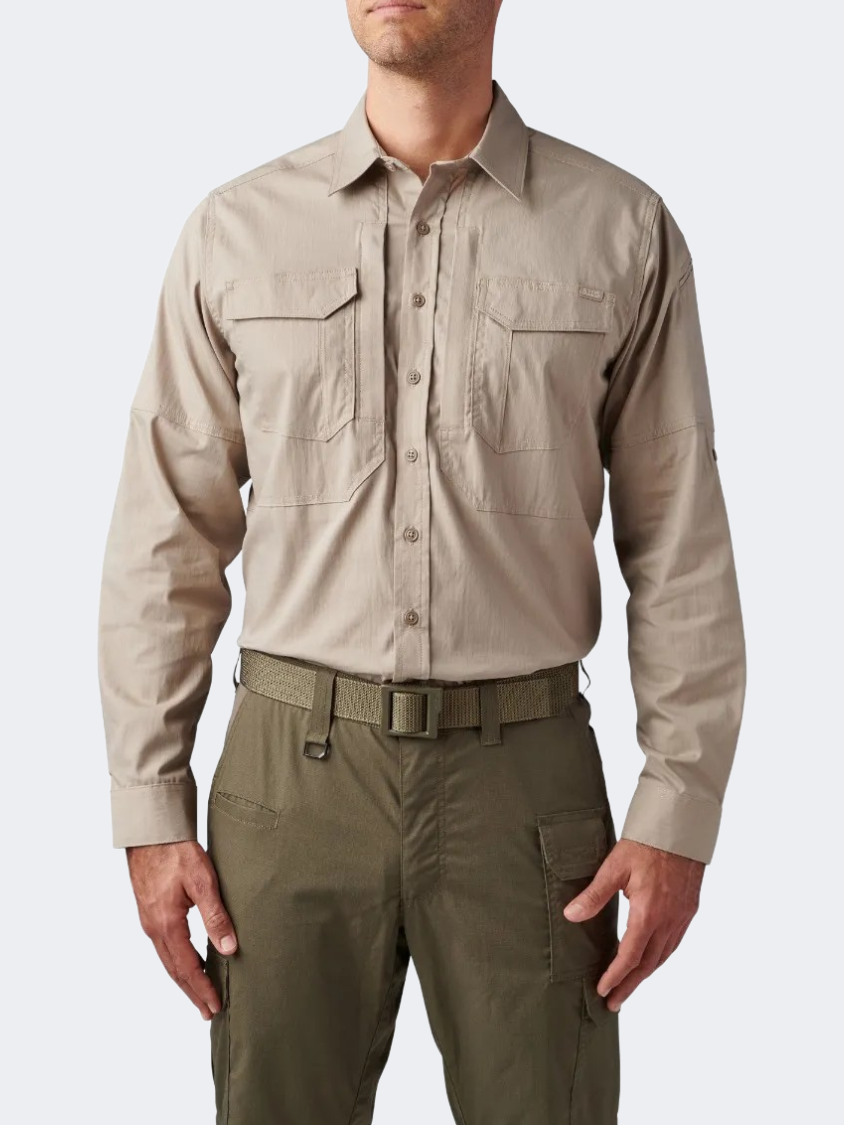 5-11 Abr Pro Men Tactical Shirt Khaki