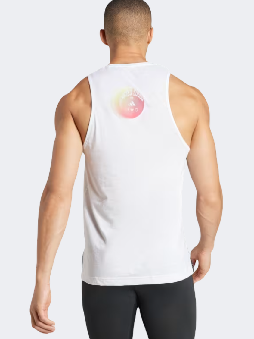 Adidas Yoga Men Training Tank White