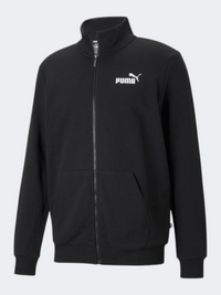 جاكيت Puma Essentials للرجال للحياة اليومية باللون الأسود