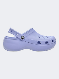 صندل Crocs كلاسيك بلاتفورم نسائي للحياة اليومية بلون بلو هيز