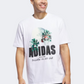 Adidas Lil Stripe Q2 Men Basketball T-Shirt White/Black/Green