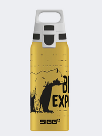 Sigg Wmb One زجاجة ماء لايف ستايل للجنسين دب شجاع أصفر