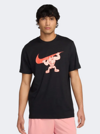 تيشيرت تدريب رجالي من Nike Ikyky Gym أسود