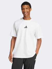 تيشيرت رياضي رجالي Adidas كودز فوتوريال جرافيك أبيض