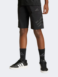 Adidas Sport Icons 3-Stripes Long Kids-Boys Sportswear Short Black