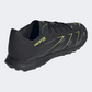 Adidas Predator League Turf Cleats Kids Football Shoes Black/Carbon/Lemon