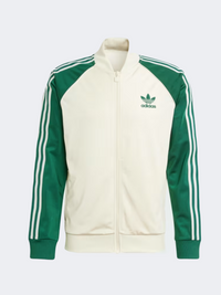 جاكيت رجالي من Adidas Sst Original وندر وايت/أخضر