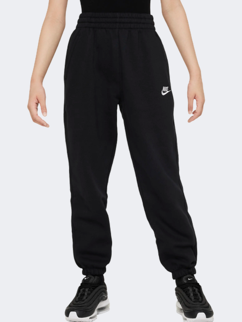 Nike Sportswear Club Fleece Boys Lifestyle Pant Black/White