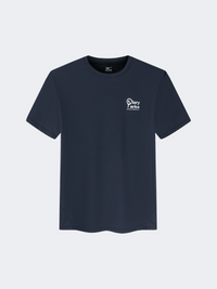 Erke Men Tennis T-Shirt Dark Blue