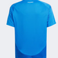 Adidas Italy 24 Home Boys Football T-Shirt Blue/White
