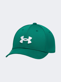 قبعة أطفال لايف ستايل Under Armour Blitzing كامبوس آيفي/أبيض