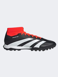 حذاء تيرف رجالي Predator League من Adidas أسود/أبيض/أحمر