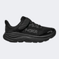 حذاء جري للأولاد Hoka Clifton 10 Ps باللون الأسود