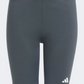 طقم ملابس رياضية للأطفال-بنات Adidas Essentials 3 Stripes أبيض/كربون