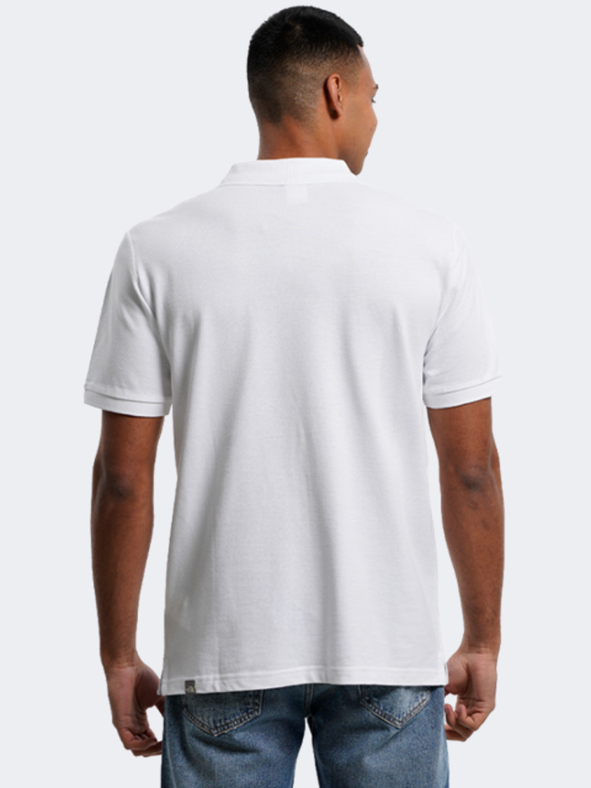 The North Face Piquet Men Lifestyle Polo Short Sleeve White