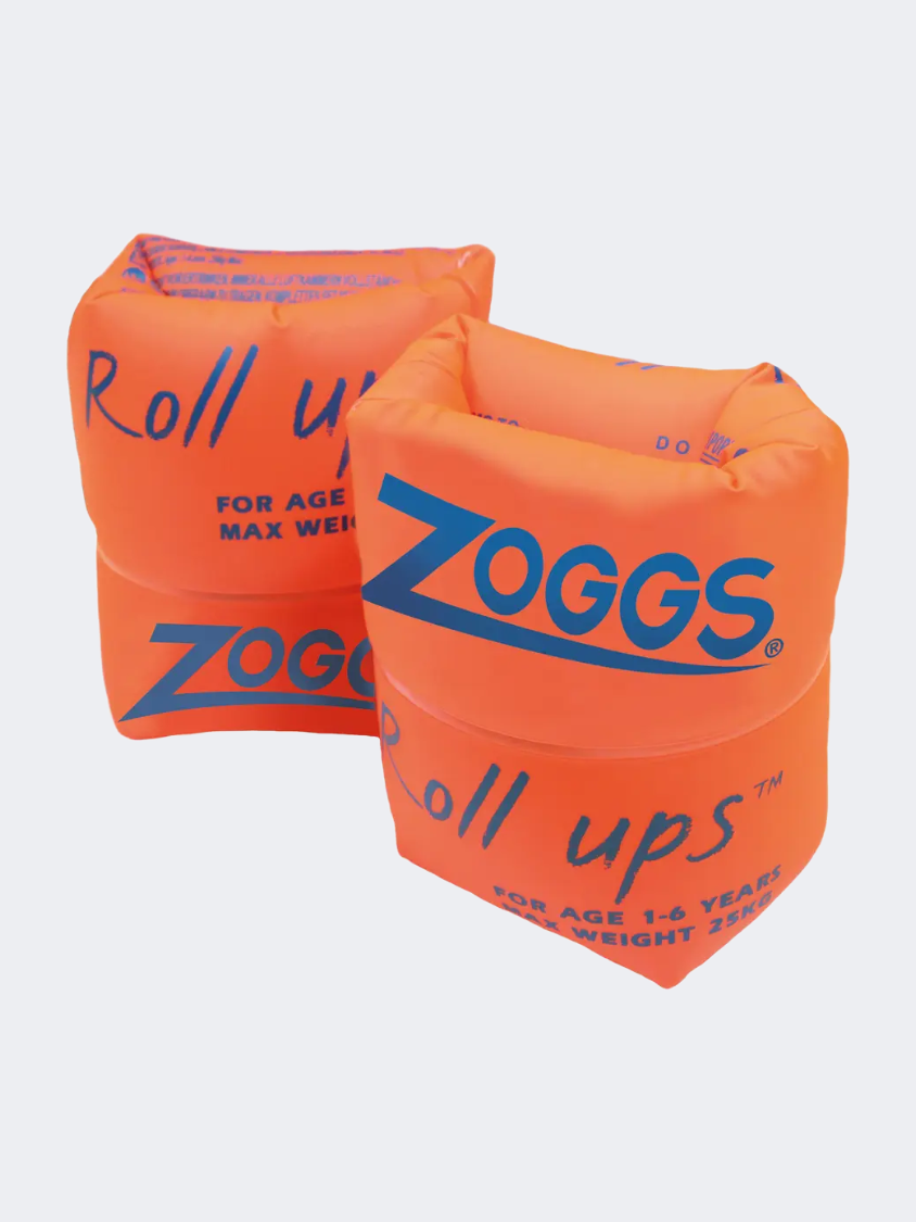 عوامة سباحة Zoggs Roll Up (1-6 سنوات) برتقالي/أزرق