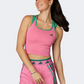 Adidas Hyperglam Color Pop Women Training Tank Pink Fusion/Green