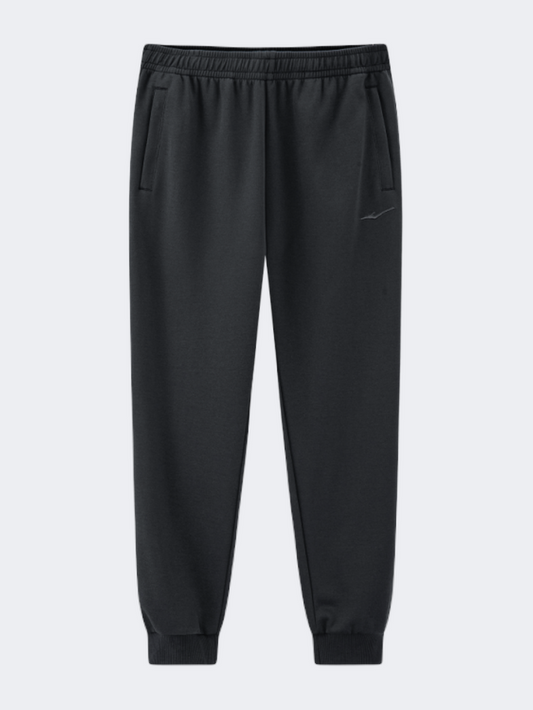 Erke Knitted Cropped Men Training Pant Dark Grey