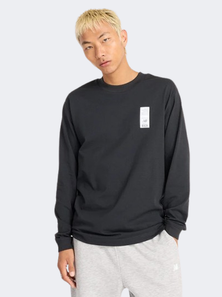 New Balance 574 Men Lifestyle Long Sleeve Black