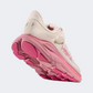 حذاء جري للبنات Hoka Clifton 10 Ps وردي كريمي