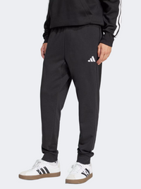 Adidas Essentials Feel Cozy French Terry Men Sportswear Pant Black/White