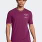 Under Armour Project Rock 7 Men Training T-Shirt Purple/Flare Orange
