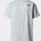 The North Face Raglan Redbox Men Lifestyle T-Shirt High Rise Grey