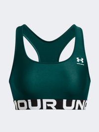 حمالة صدر تدريب نسائي Under Armour Authentics Branded تيل/أبيض