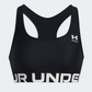 Under Armour Authentics Branded Women Training Bra Black/White