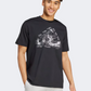 Adidas City Escape Landscape Men Sportswear T-Shirt Black